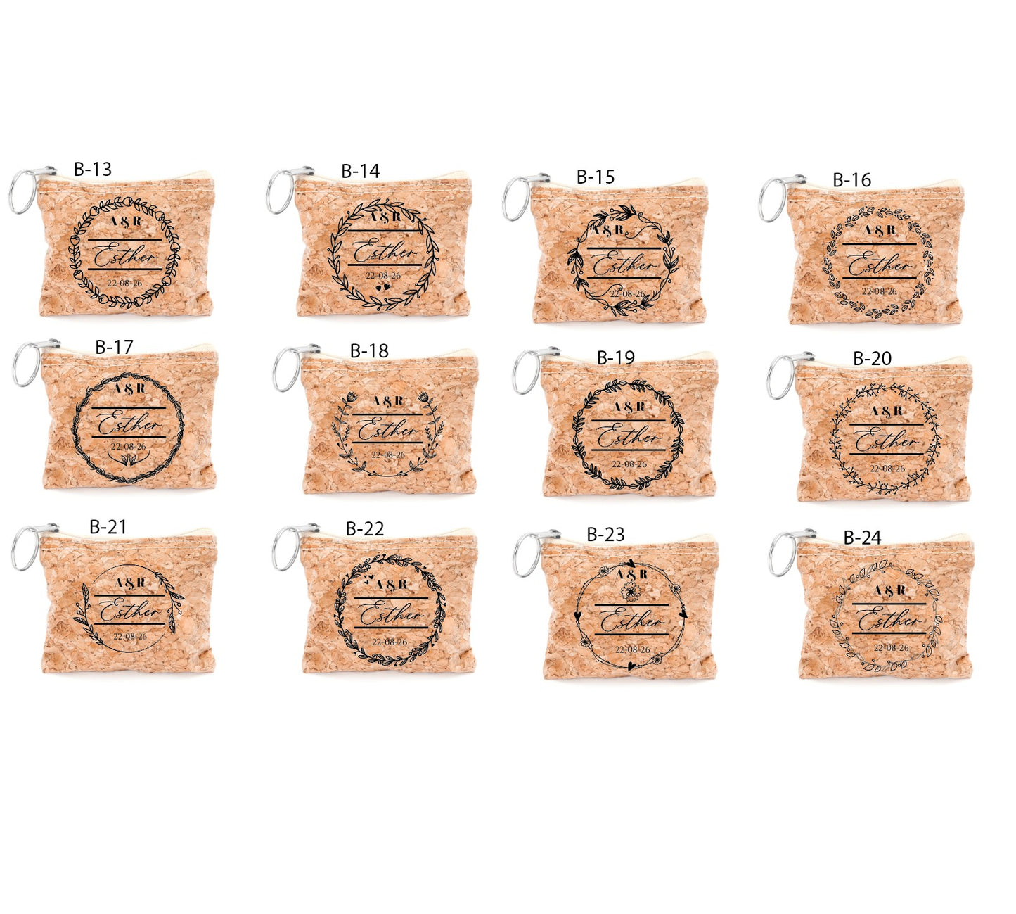 Monedero de Corcho - Modelo BD12