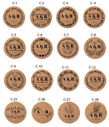 Posavasos de Corcho - Modelo BD13