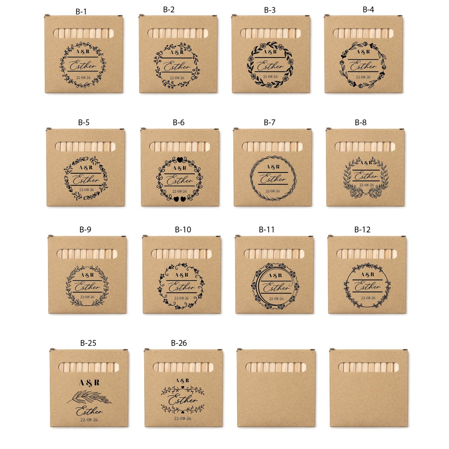 Set Lápices Infantil - Modelo BD17