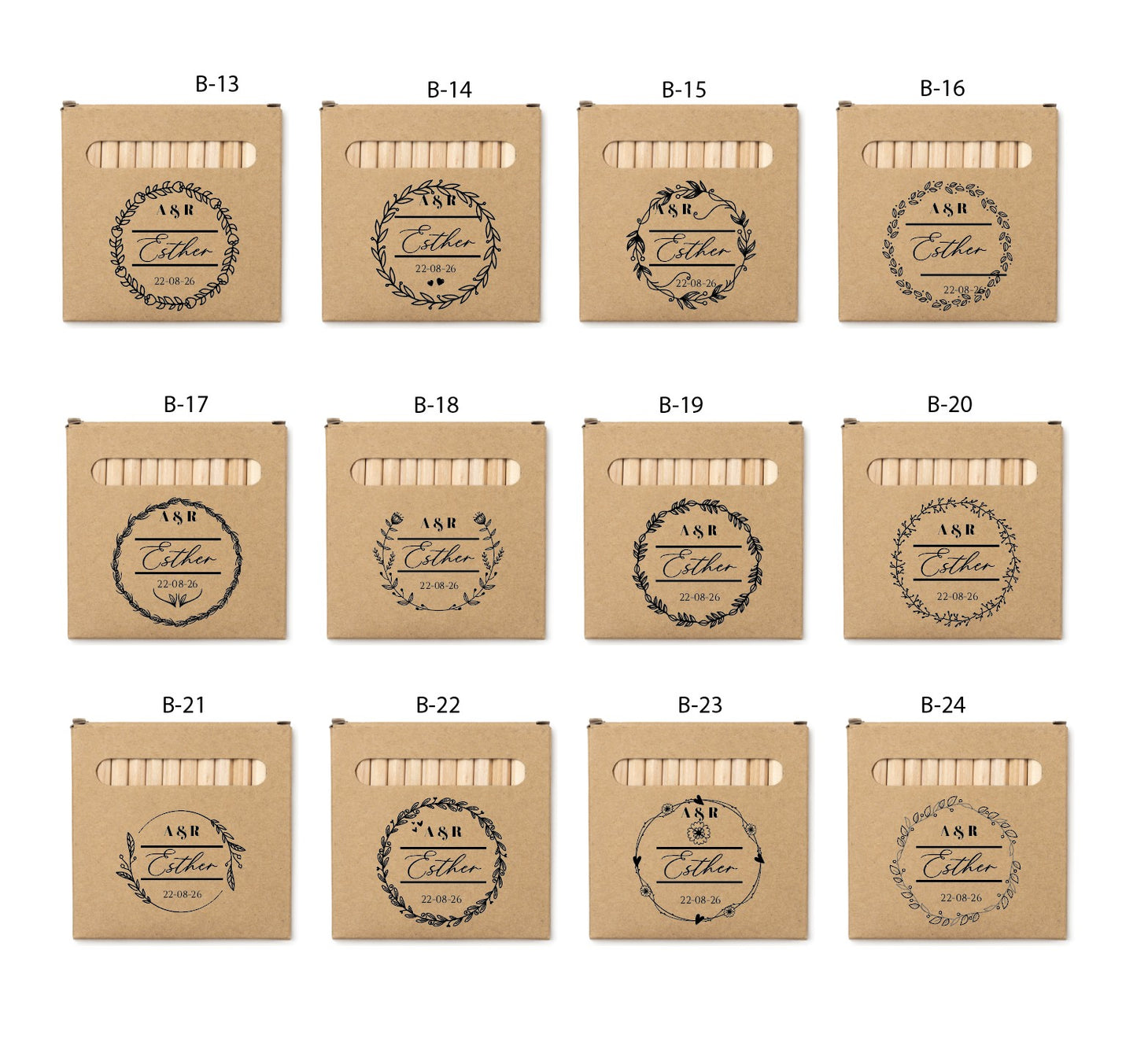 Set Lápices Infantil - Modelo BD17