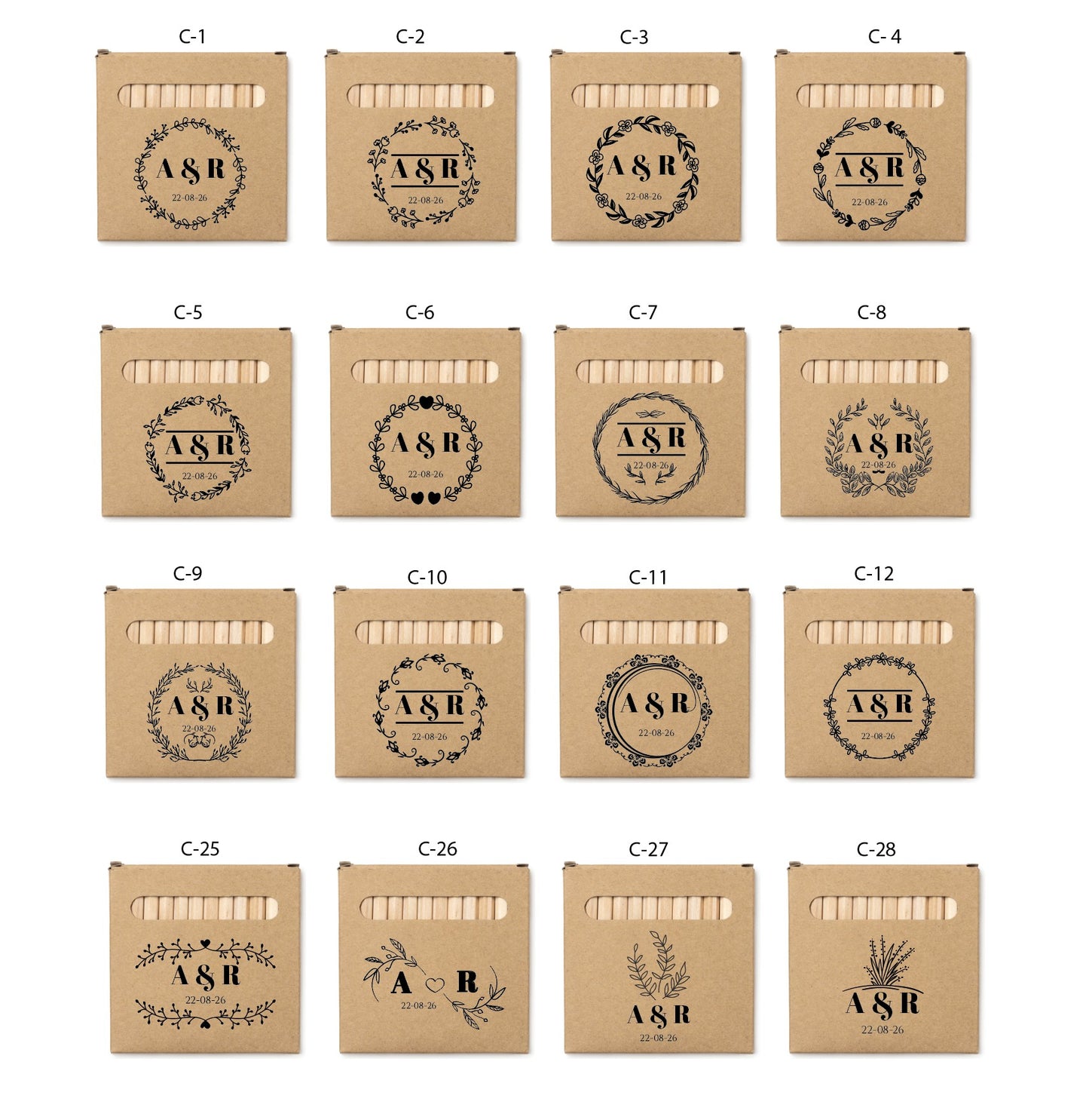 Set Lápices Infantil - Modelo BD17