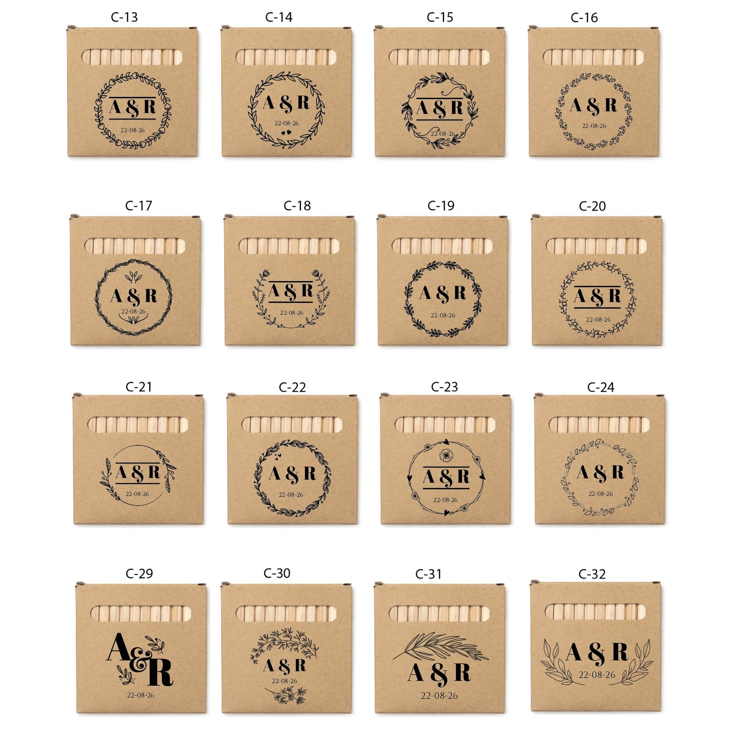 Set Lápices Infantil - Modelo BD17