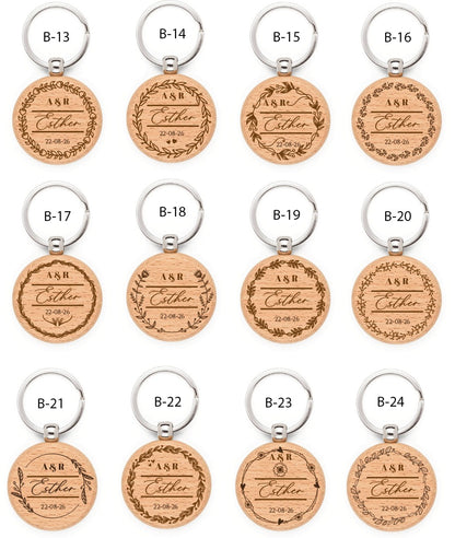 Llavero de Madera  - Modelo BD1