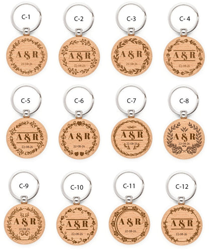 Llavero de Madera  - Modelo BD1