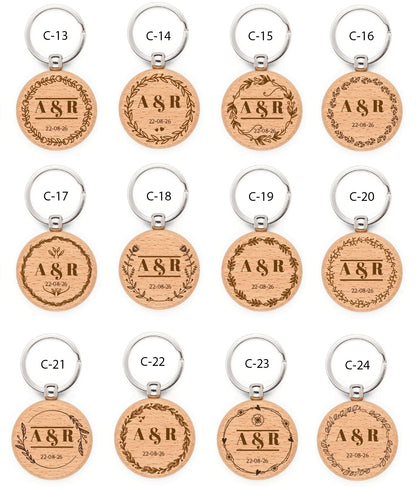 Llavero de Madera  - Modelo BD1