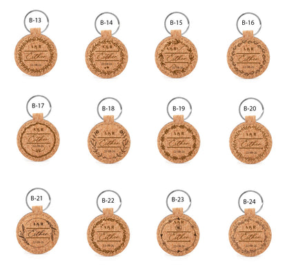 Llavero de Corcho - Modelo BD4