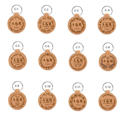 Llavero de Corcho - Modelo BD4