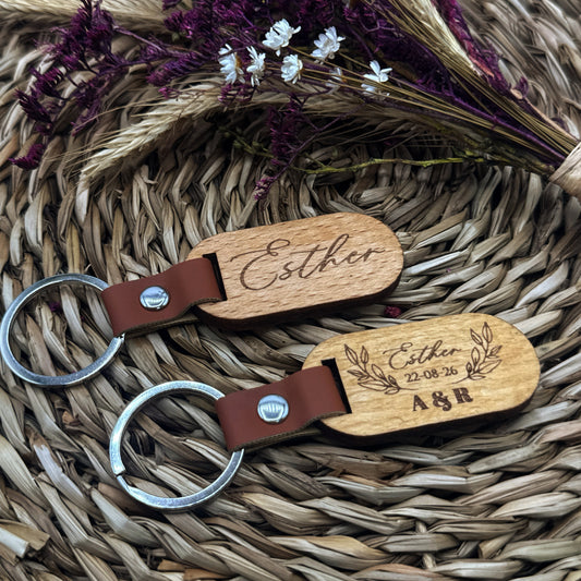 Llavero de Madera - Modelo BD5