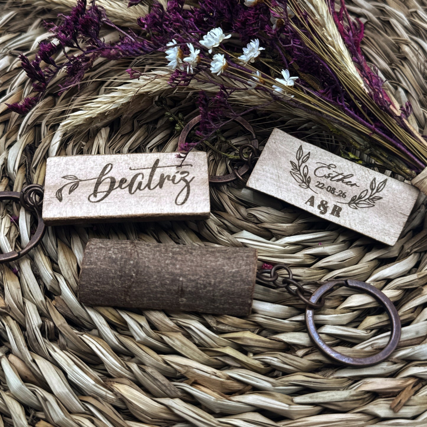 Llavero de Madera - Modelo BD6