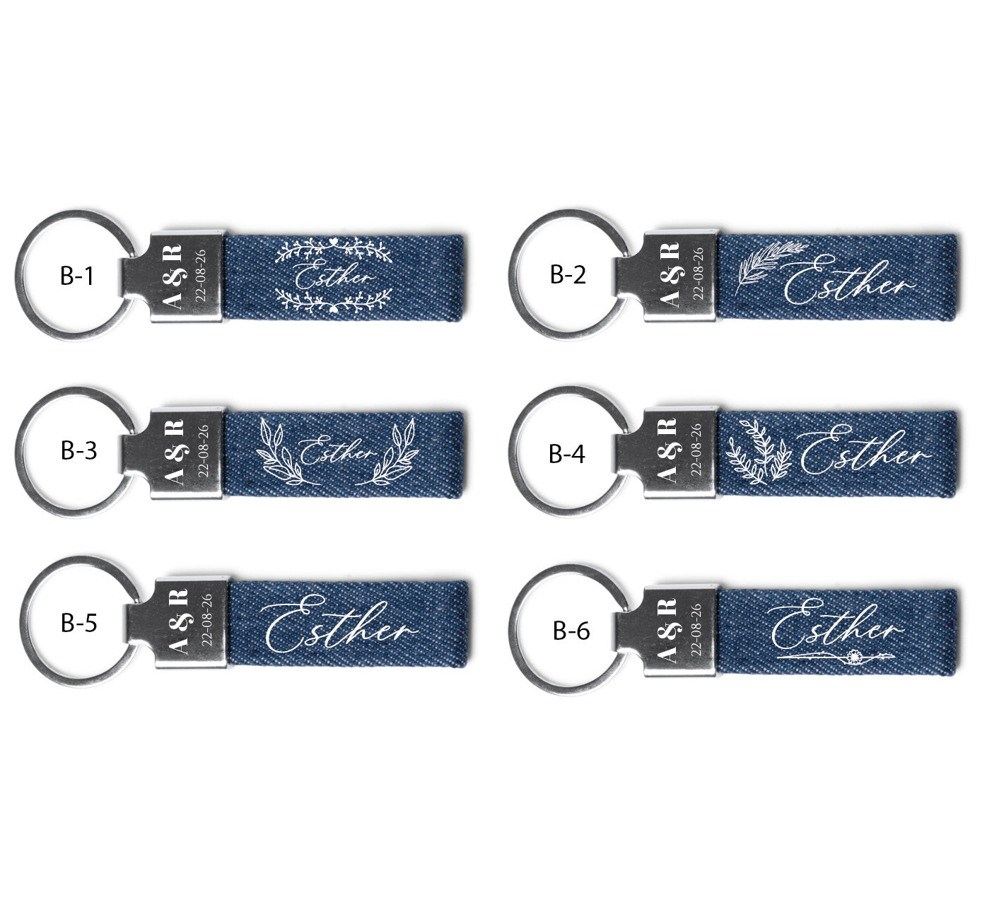 Llavero de Tela - Modelo BD8