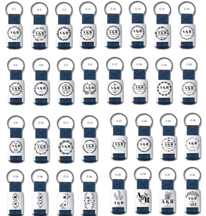 Llavero de Tela Metálico - Modelo BD9