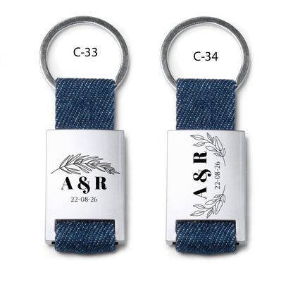 Llavero de Tela Metálico - Modelo BD9