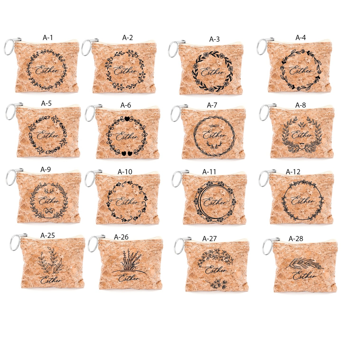 Monedero de Corcho - Modelo BD12