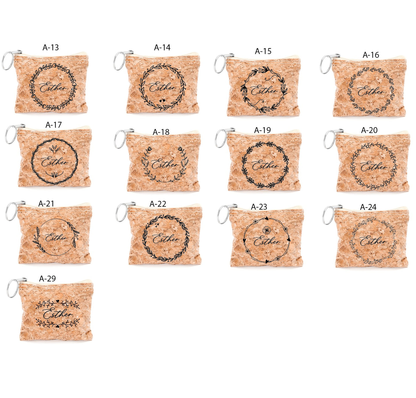 Monedero de Corcho - Modelo BD12