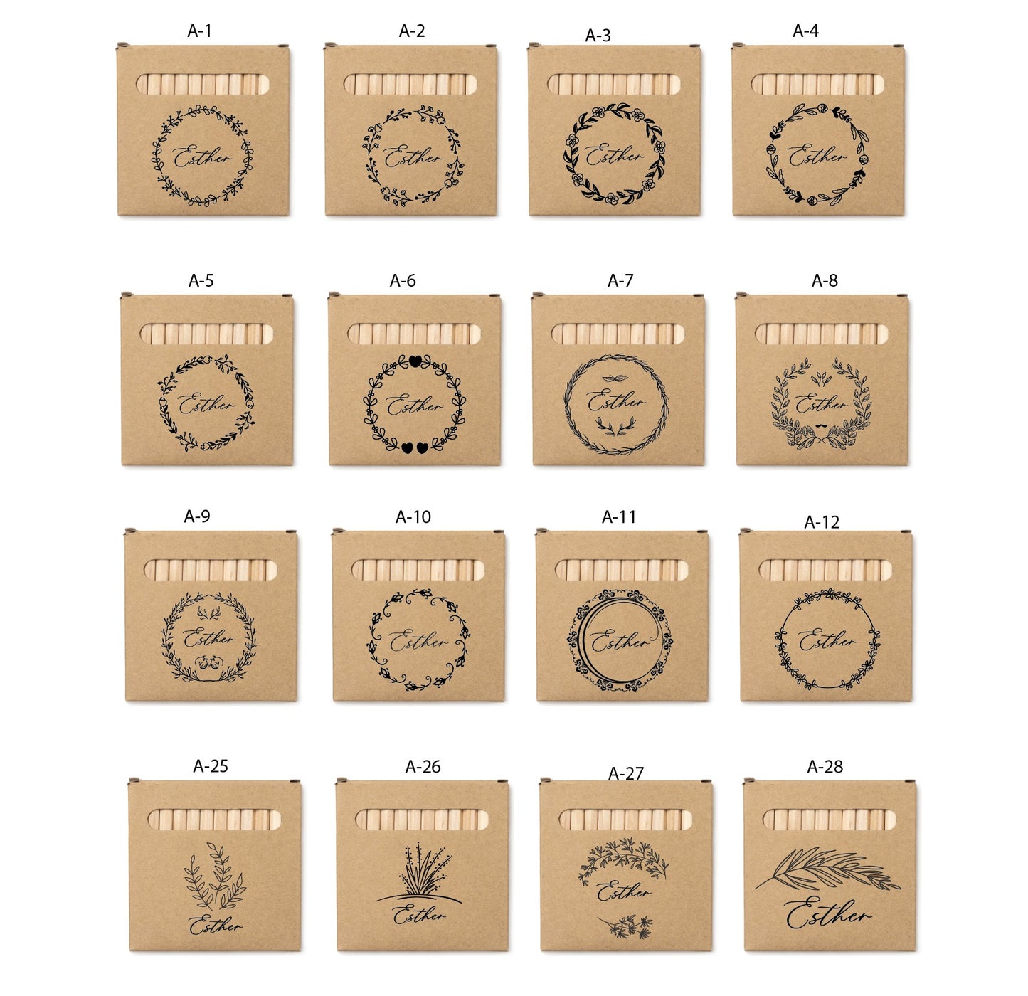 Set Lápices Infantil - Modelo BD17