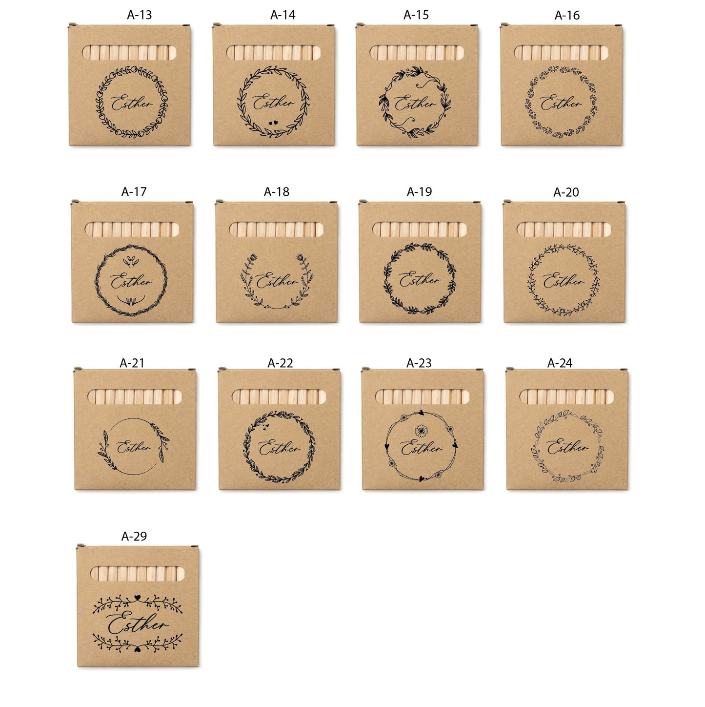 Set Lápices Infantil - Modelo BD17