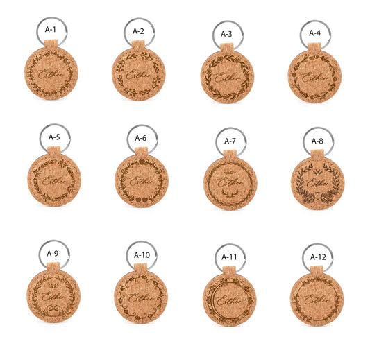 Llavero de Corcho - Modelo BD4