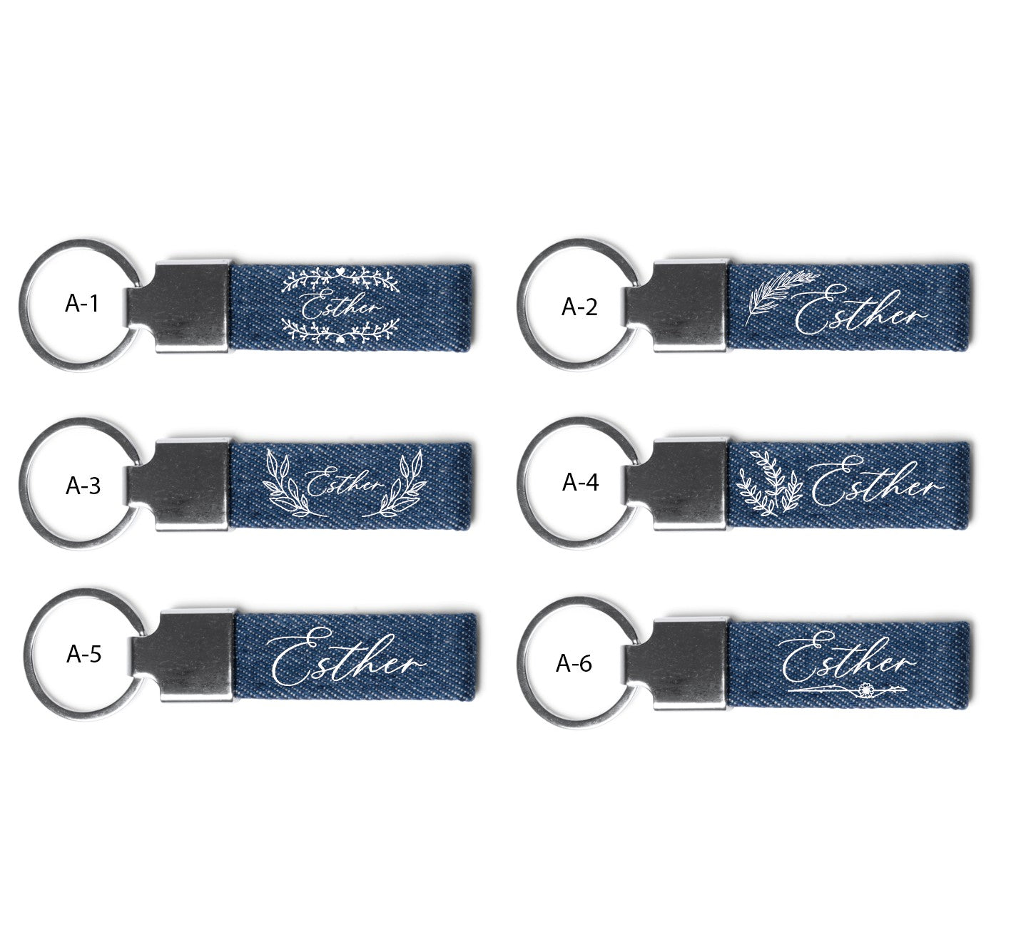 Llavero de Tela - Modelo BD8