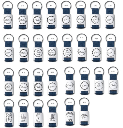 Llavero de Tela Metálico - Modelo BT9