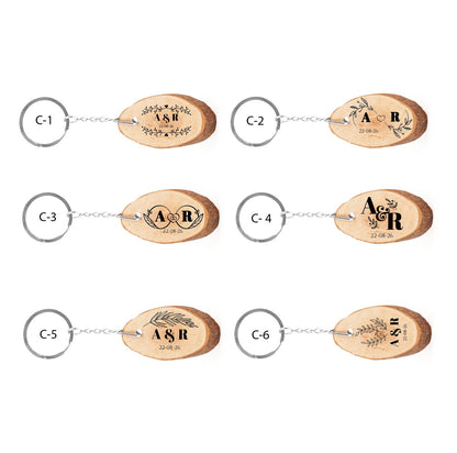 Llavero de Madera - Modelo BD16