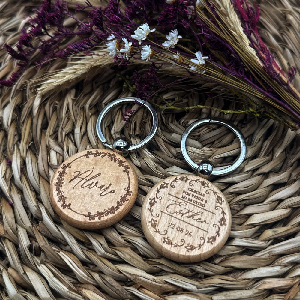 Llavero de Madera  - Modelo BT1