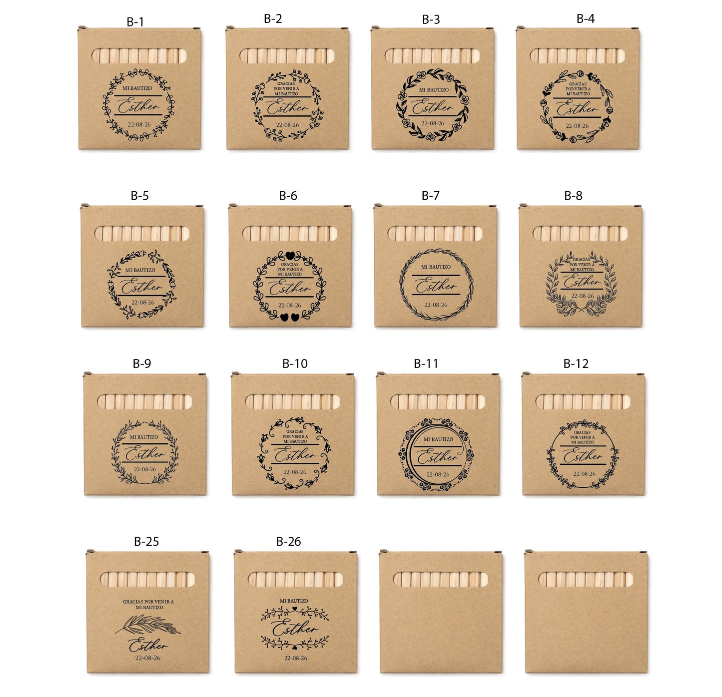 Set Lápices Infantil - Modelo BT17