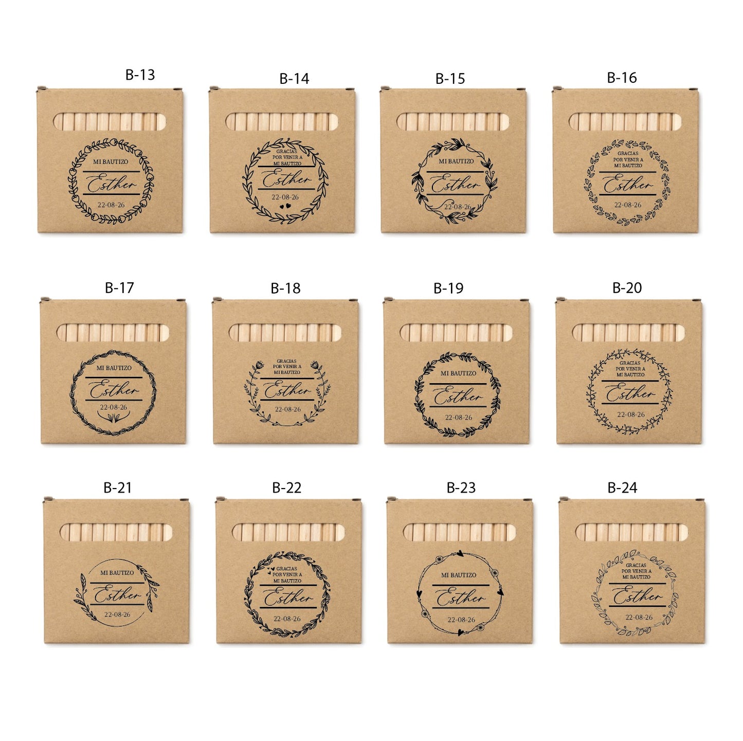 Set Lápices Infantil - Modelo BT17