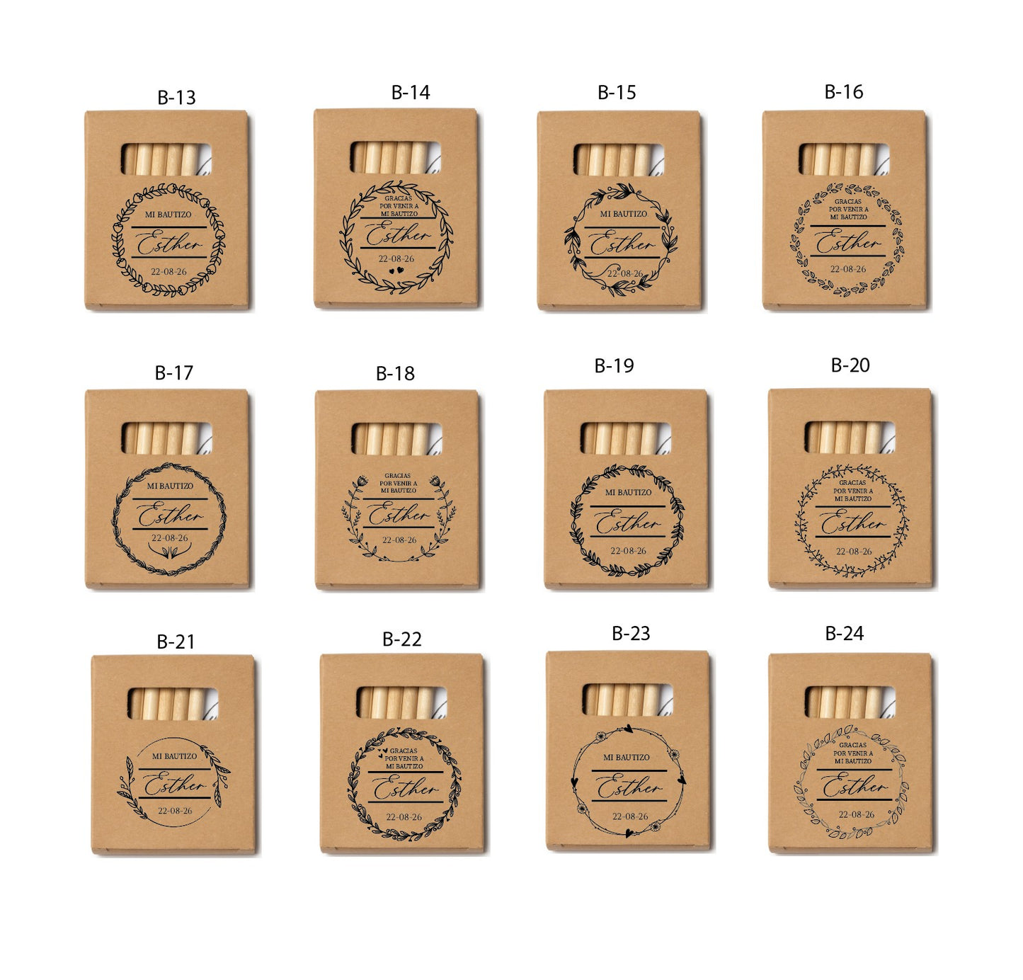 Set Lápices Infantil - Modelo BT18