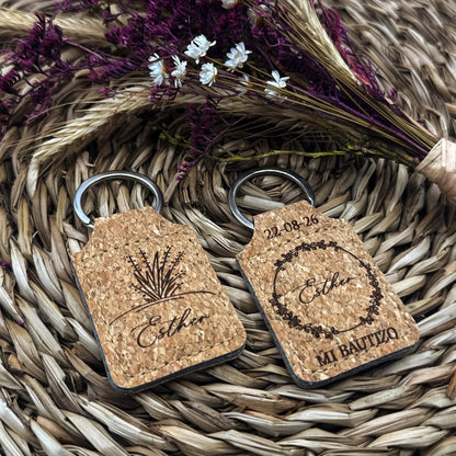 Llavero de Corcho  - Modelo BT3