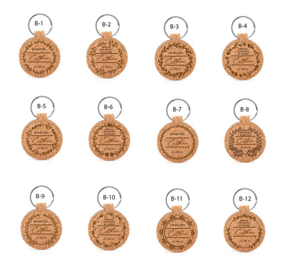 Llavero de Corcho  - Modelo BT4