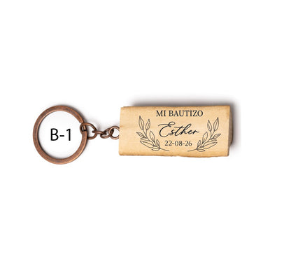 Llavero de Madera - Modelo BT6