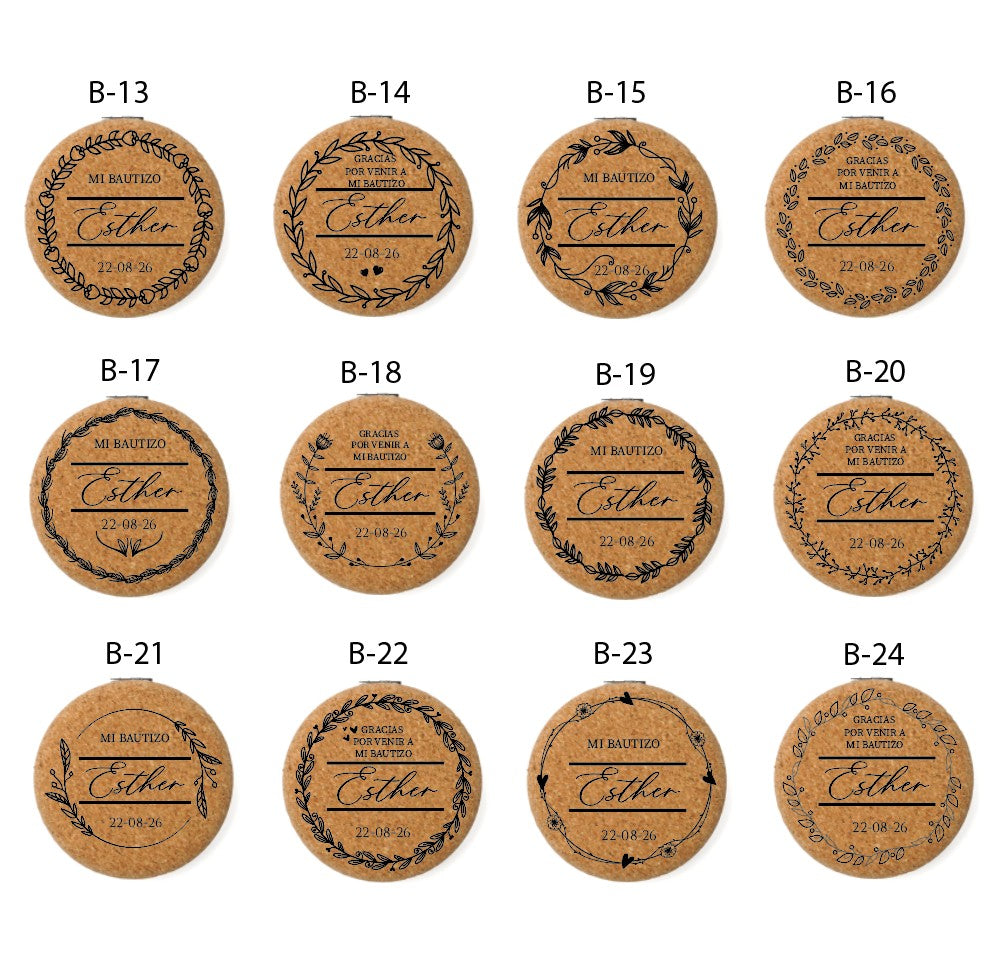 Espejo de Corcho - Modelo BT7