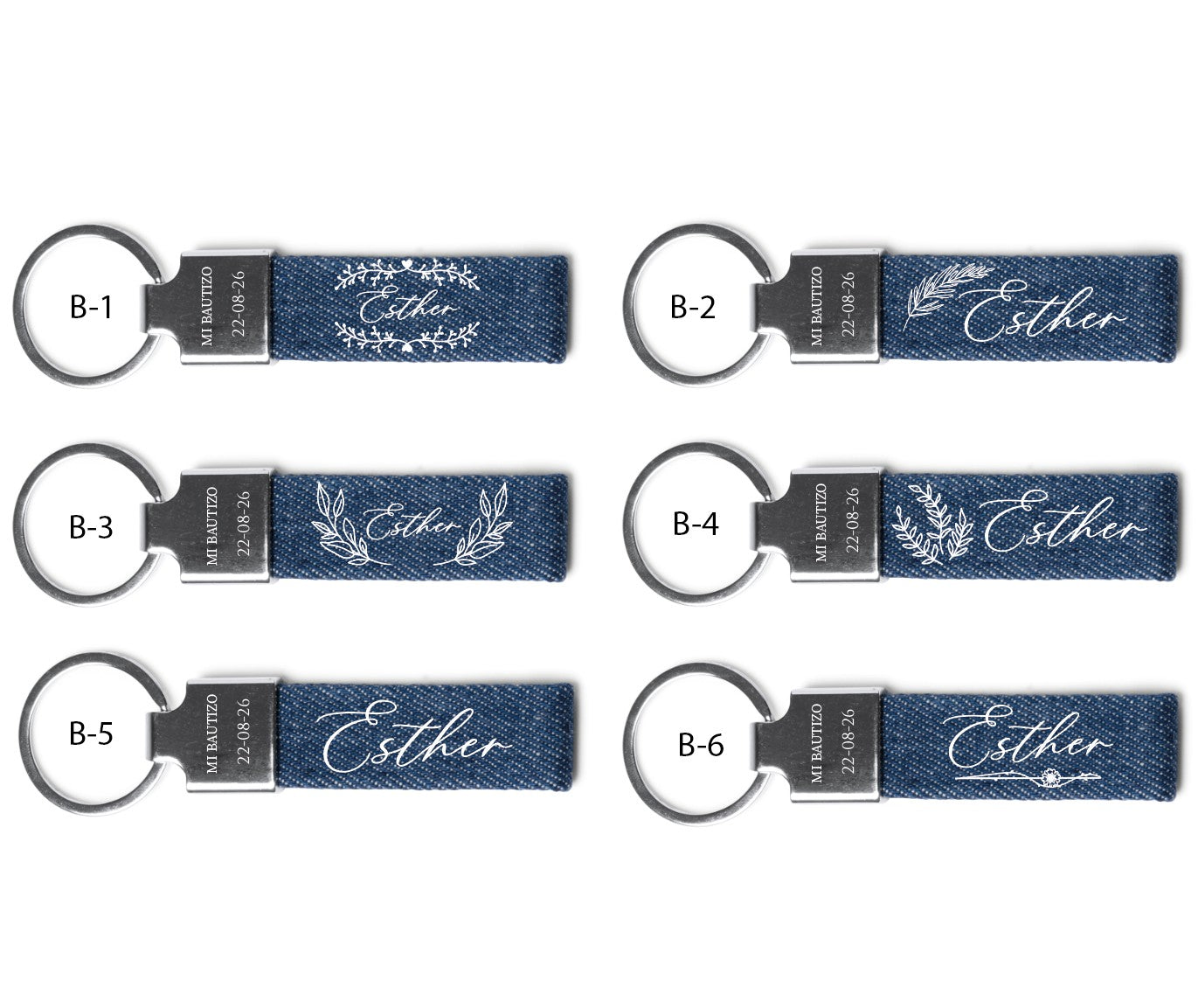 Llavero de Tela - Modelo BT8