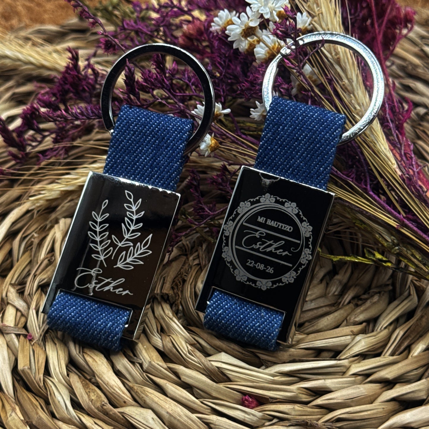 Llavero de Tela Metálico - Modelo BT9