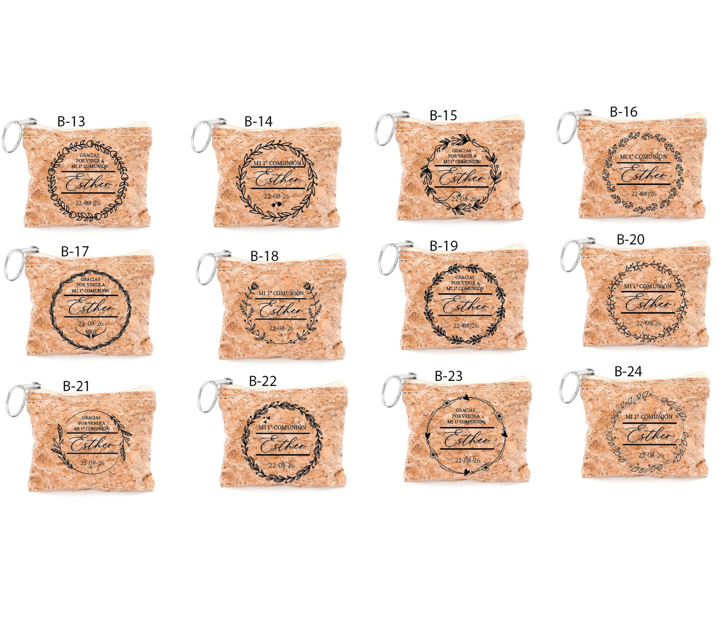 Monedero de Corcho  - Modelo CM12