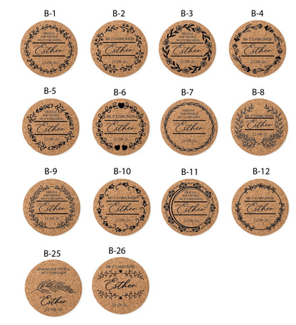 Posavasos de Corcho - Modelo CM13