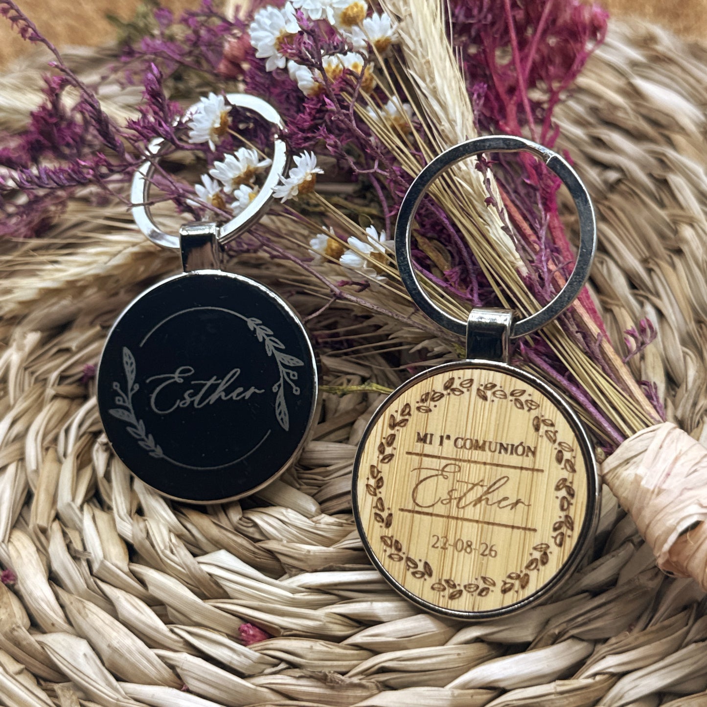 Llavero de Bambú - Modelo CM14