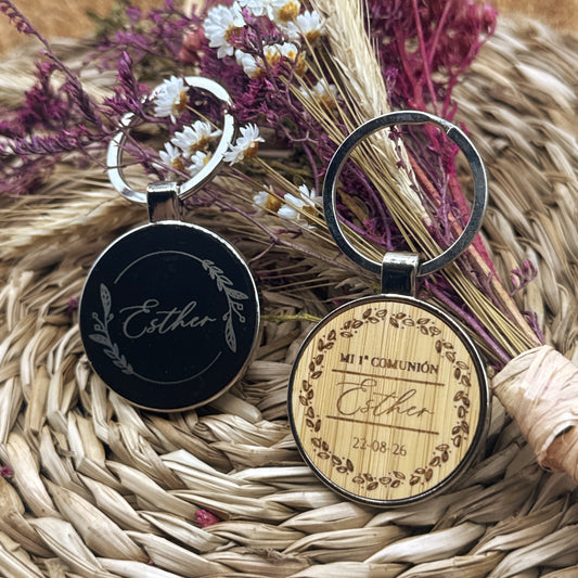 Llavero de Bambú - Modelo CM14