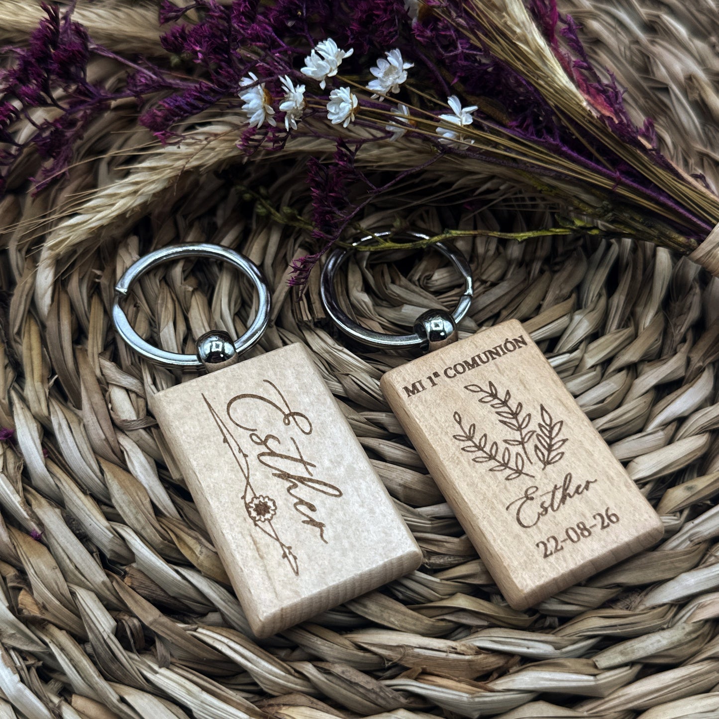 Llavero de Madera  - Modelo CM2