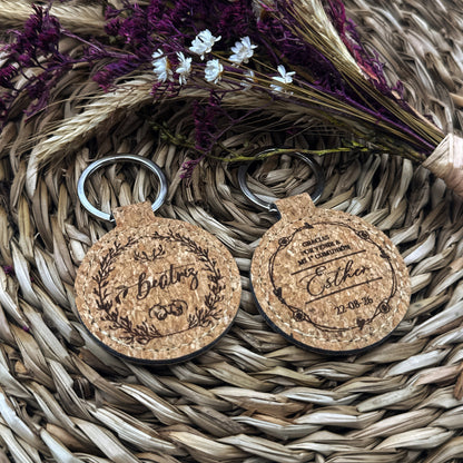 Llavero de Corcho  - Modelo CM4