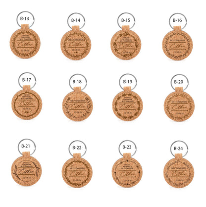 Llavero de Corcho  - Modelo CM4