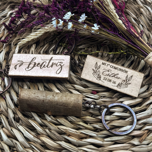 Llavero de Madera - Modelo CM6