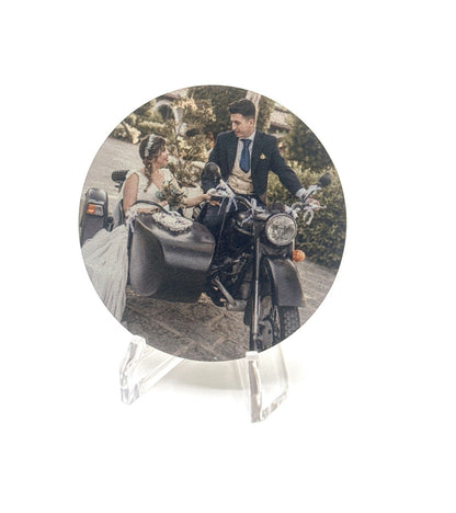 Imanes de Madera a Color