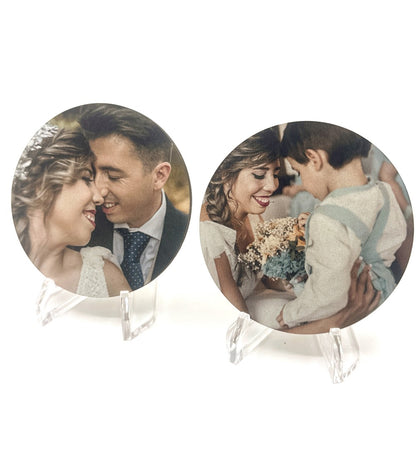 Imanes de Madera a Color