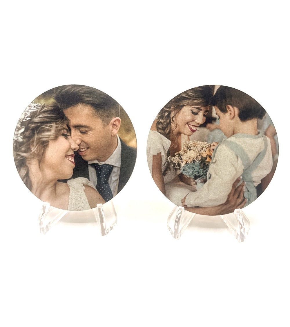 Imanes de Madera a Color