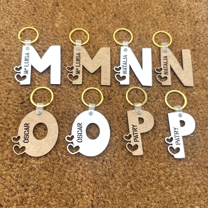 Llaveros de Madera - Modelo V2