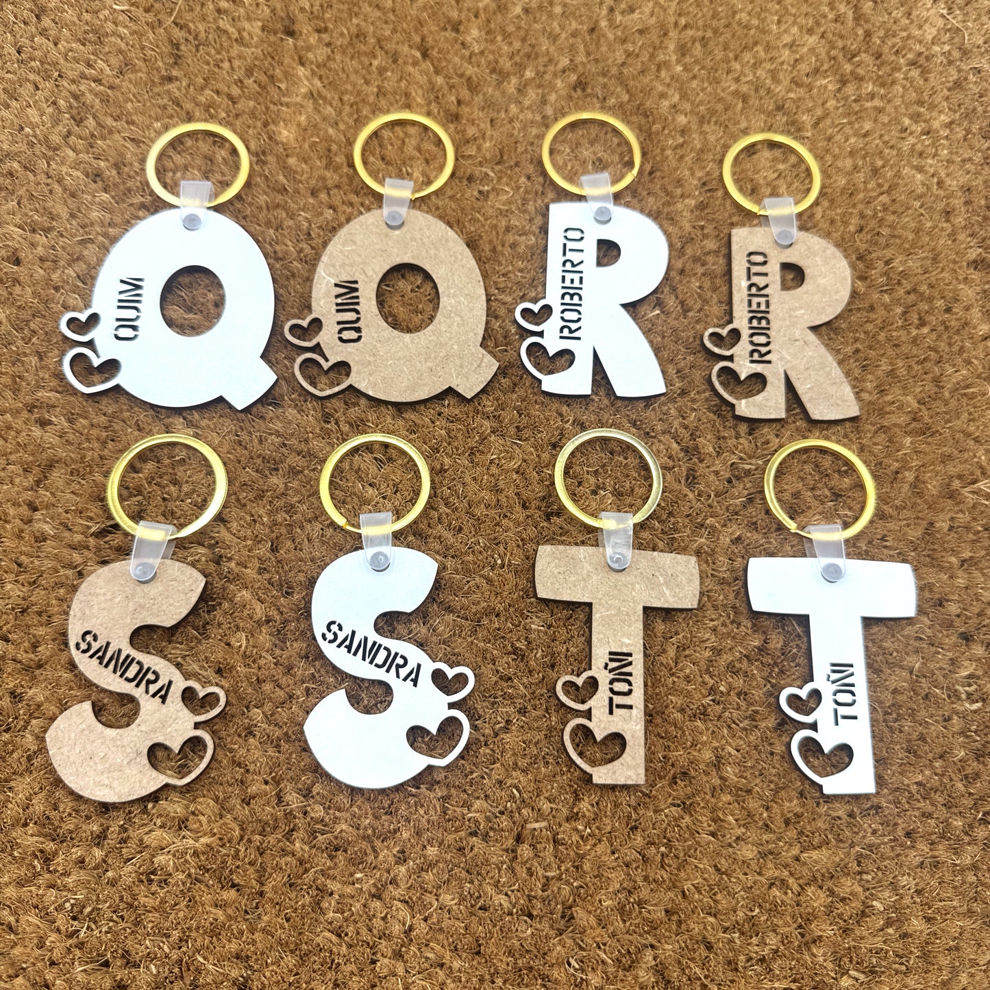 Llaveros de Madera - Modelo V2