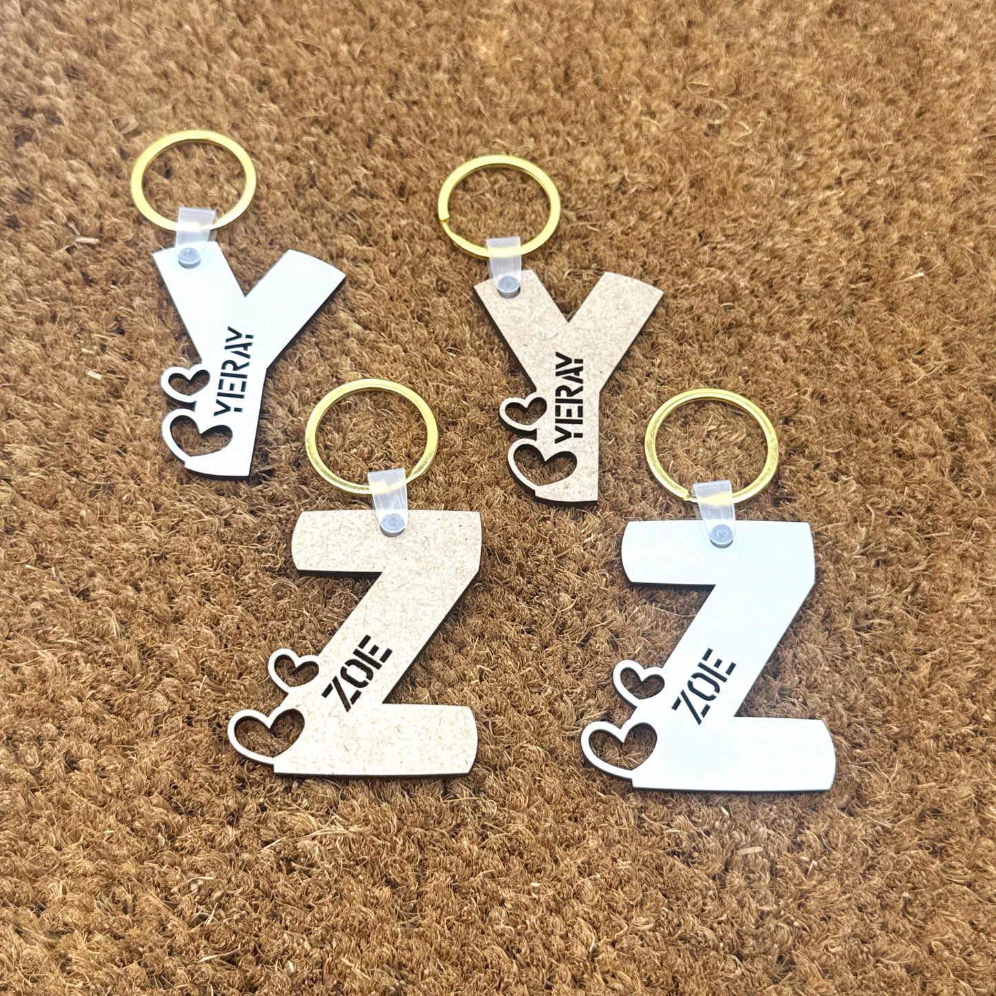 Llaveros de Madera - Modelo V2