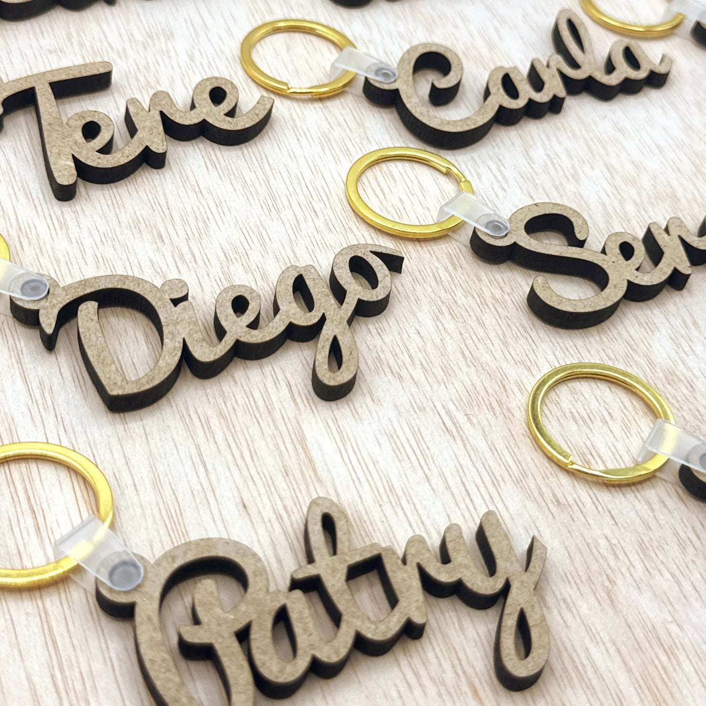 Llaveros de Madera - Modelo V3