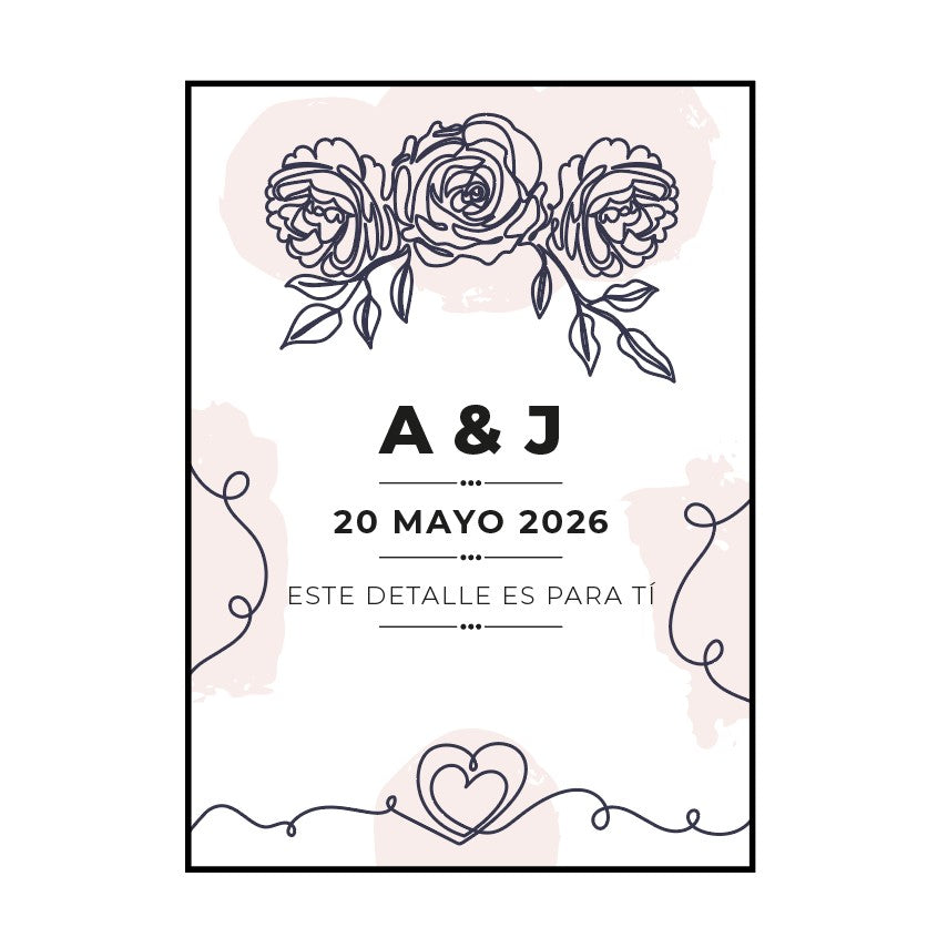 Tarjeta de Agradecimiento - Modelo 2